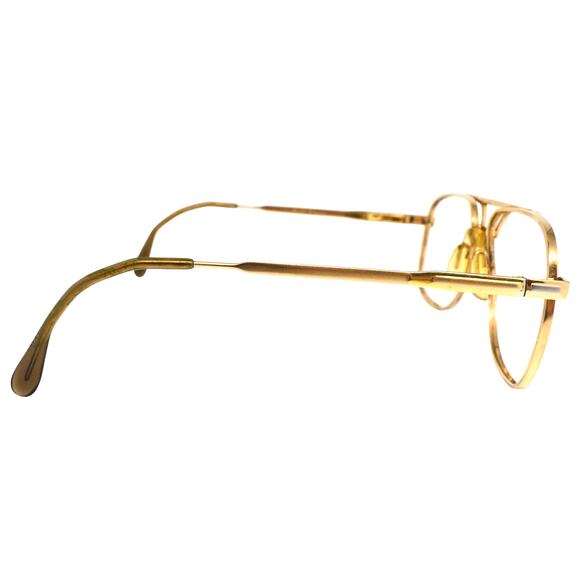 AO Safety Z87 YP6 Gold 58-15-140mm Sunglass FRAMES ONLY - FAIR CONDITION - Picture 6 of 13